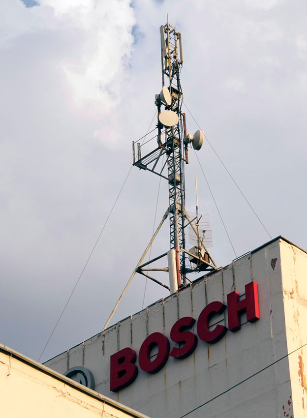Пока компания "Bosch" работает