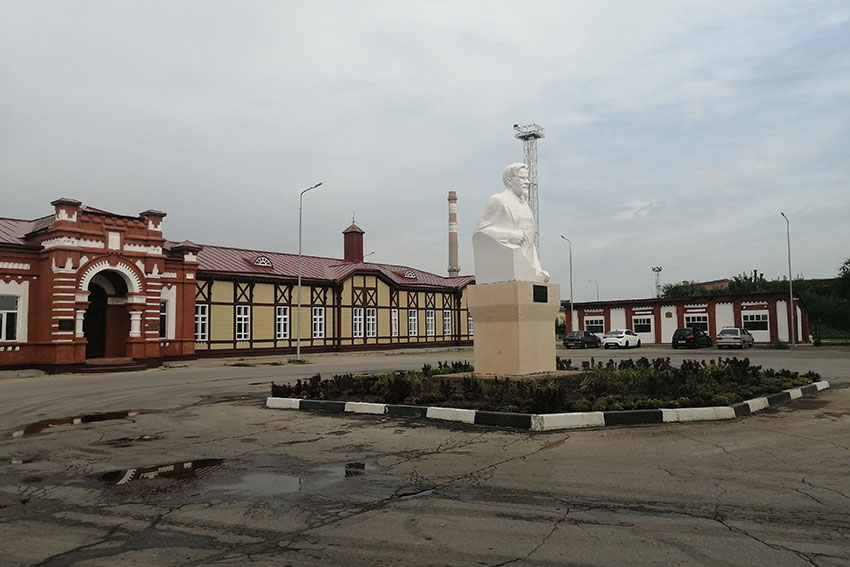 Продолжилось мероприятие на станции Покровск, где участники...