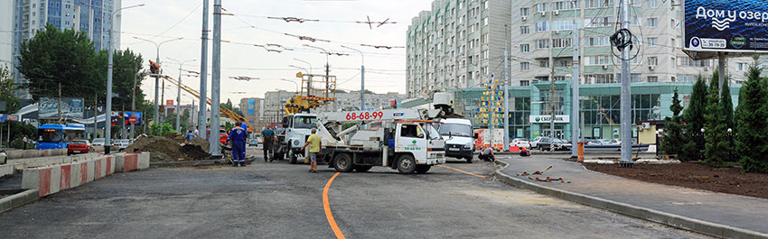 Полу круглый перекресток 