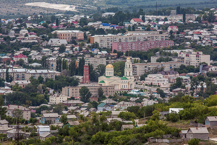 Центральная часть Вольска фото 2012 года.