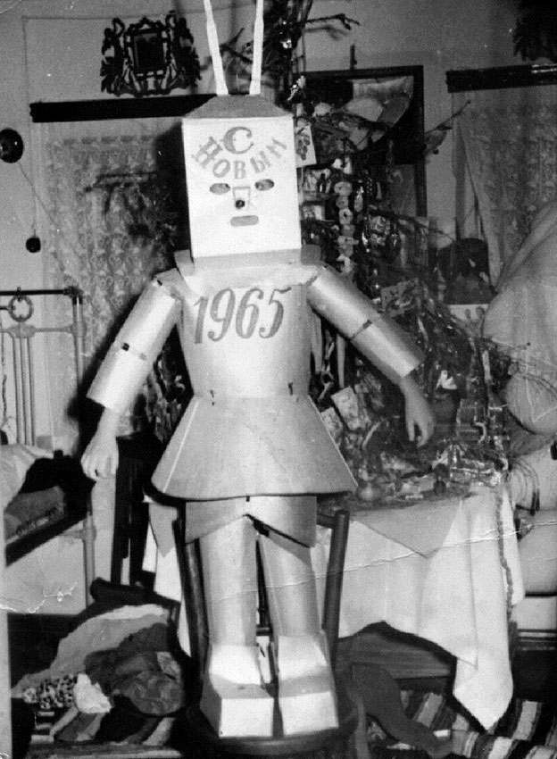 Оригинальный новогодний костюм своими руками, 1964 год.