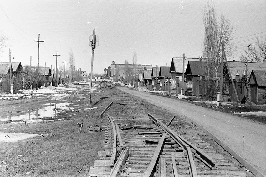 Разбор железной дороги конец 1970 годы.