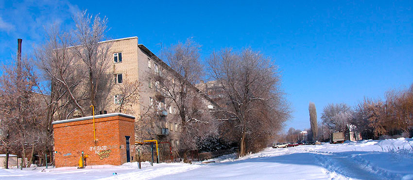 Общежитие технологического института, 2012 год.