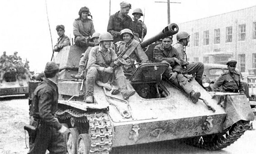 СУ-76м-"автобус".