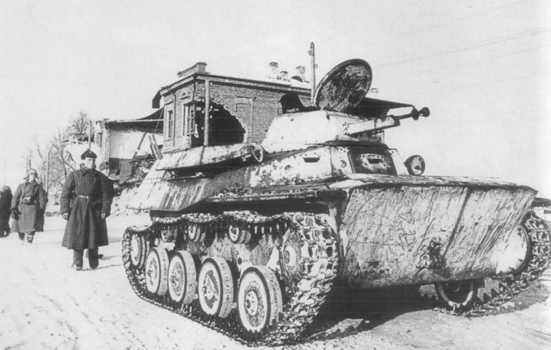 Уникальный танк Т-40/Т-30