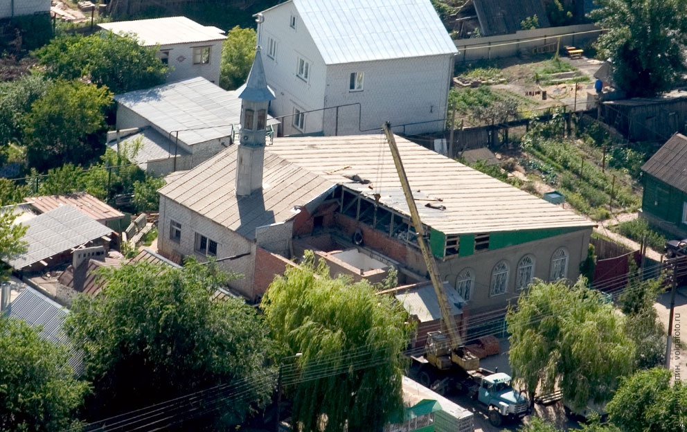 Реконструкция здания мечети июнь 2006 год. Фото Ю. Репина.