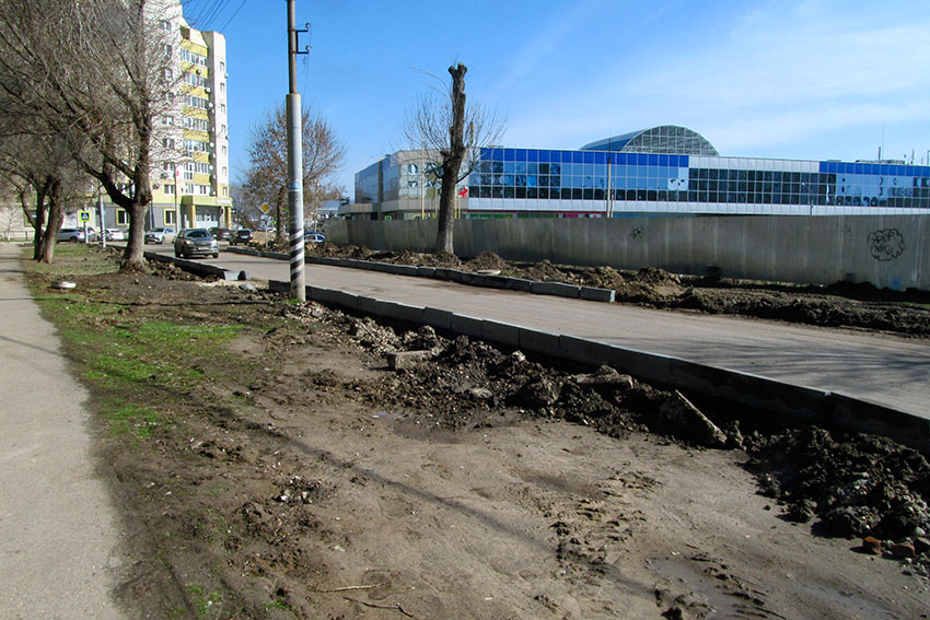 На улице Ленина – на участке от Степной до Лесозаводской...