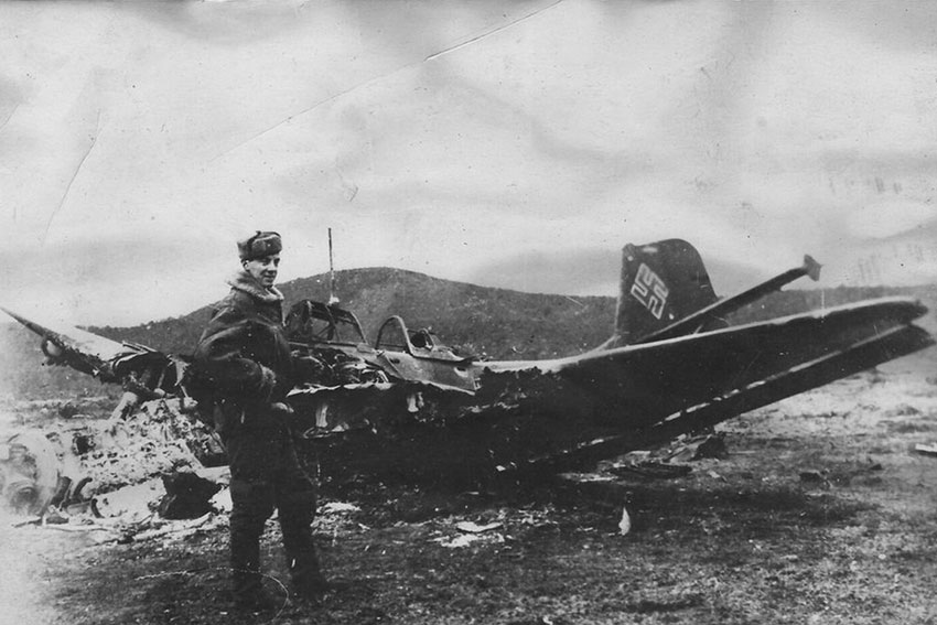 На Кубани, 1943 год.