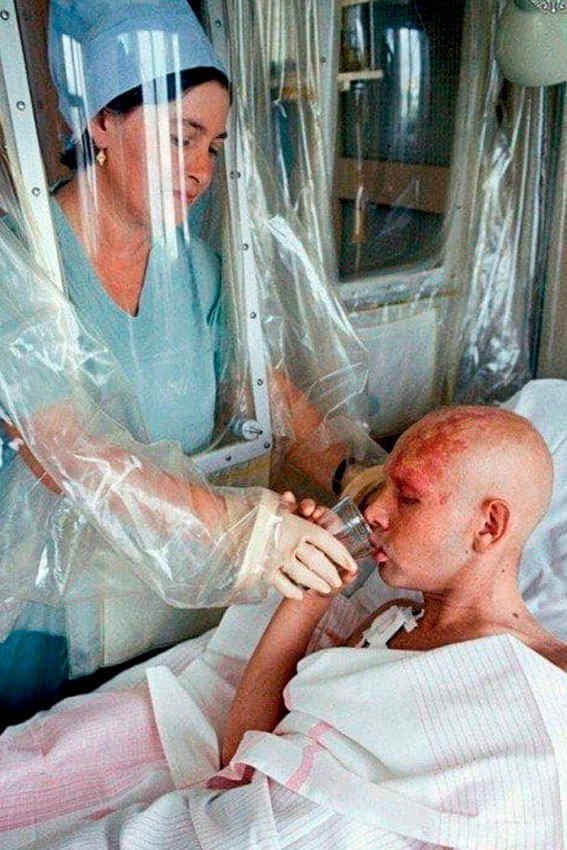Лечение больных, пострадавших во время аварии на Чернобыльской...