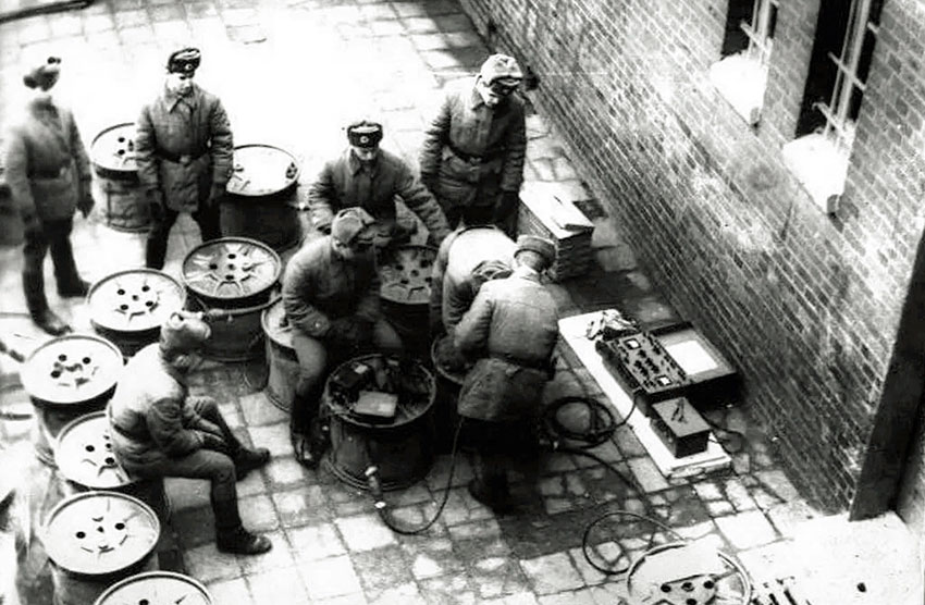 Польская (ПНР). Северная группа войск (СГВ), Вжесня. 25-й отделение...