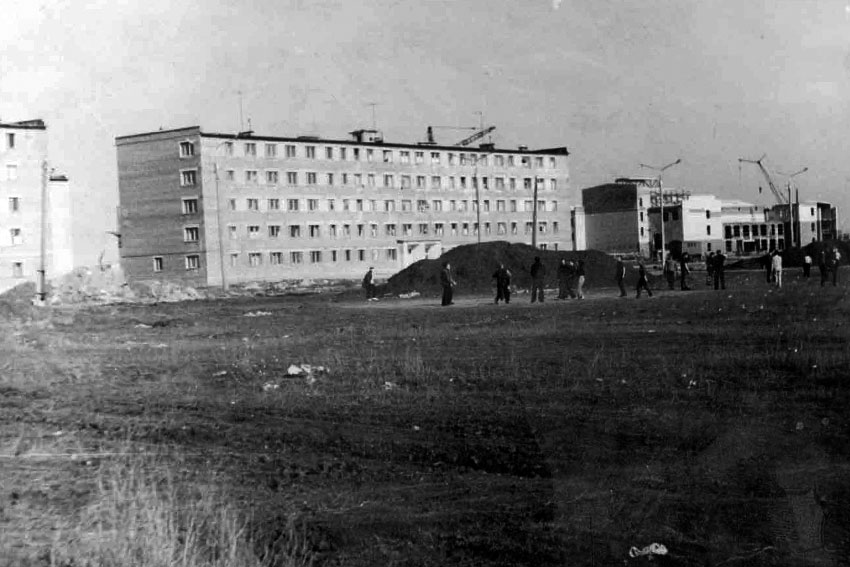 Ул. Космонавтов, нач. 1970-х годов. Фото А. Бурмистрова.