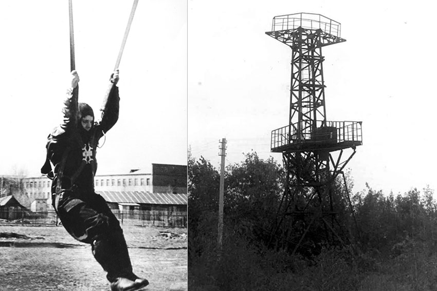 С 13 апреля по 19 мая 1960 года проходил парашютную подготовку...