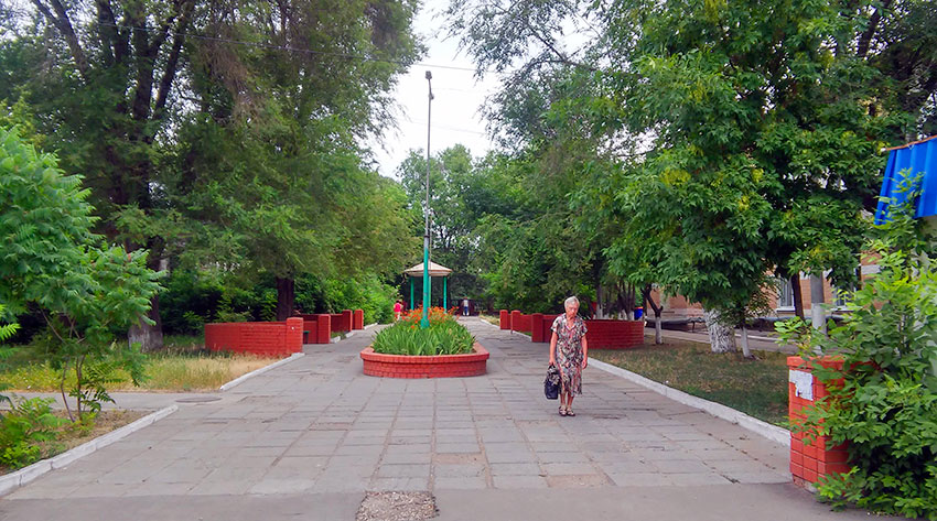 Сквер, 2012 год.