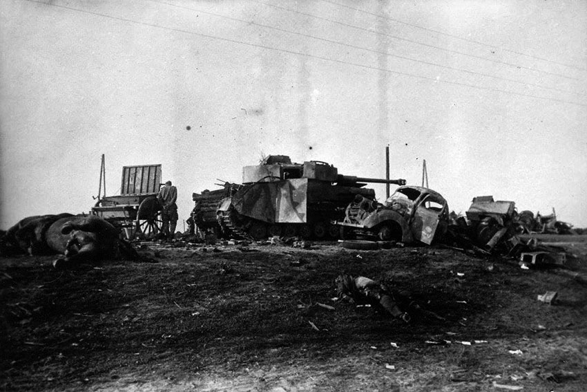 С 24.01.1944 по 18.02.1944 Корсунь-Шевченковске наступление Она поставившая...