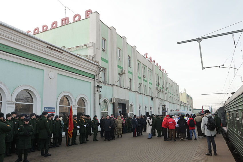Агитационный поезд «Сила в правде»
