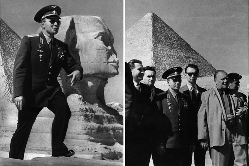 28 января 1962 год на Каирском аэродроме Ю.А. Гагарина встречал...