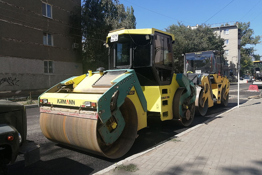 Ремонт дорог в Энгельсе продолжется