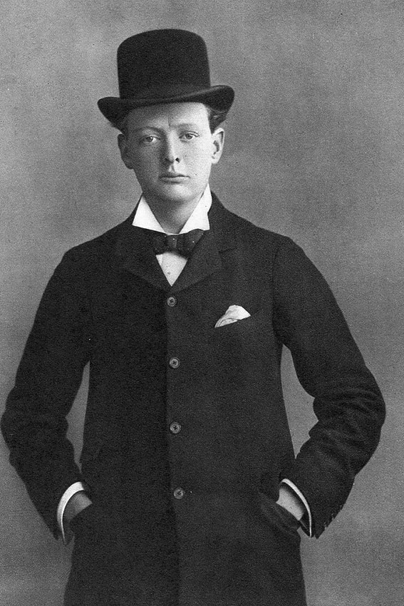 Уинстон Черчилль в 1899 году.