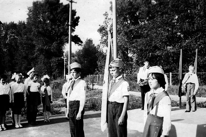 Пионер лагерь Тополёк 1970-е годы