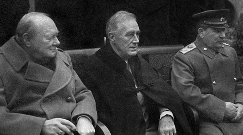 Союзники. Сталин, Рузвельт, Черчилль на конференции в Крыму.... Союзники. Сталин, Рузвельт, Черчилль на конференции в Крыму....