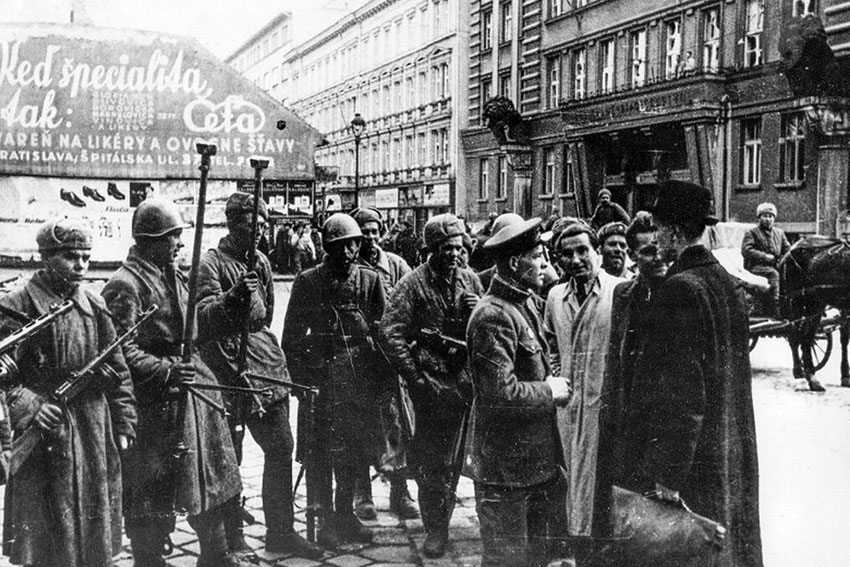 Братислава 4 апреля 1945-год.