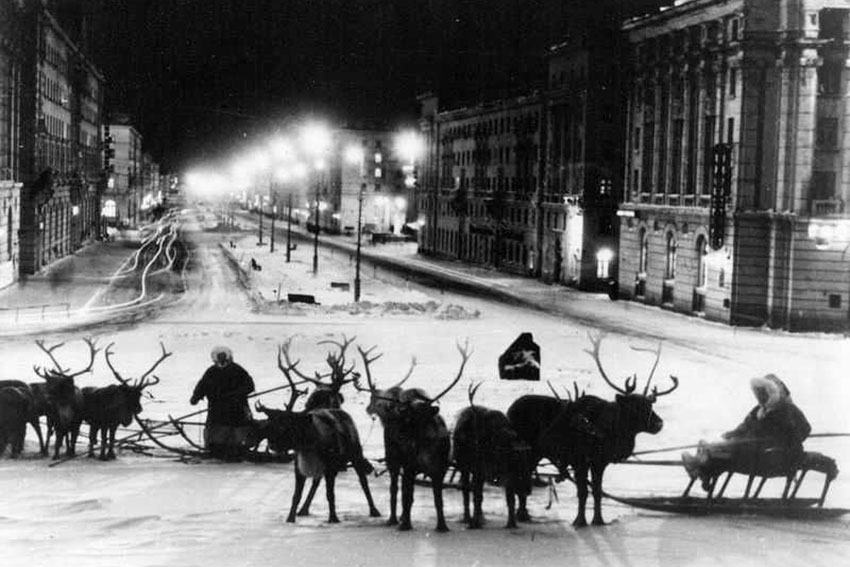 Норильск, 1970-е годы.
