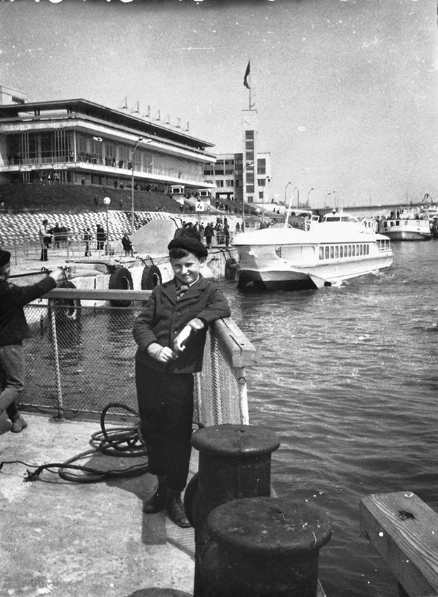 Речной вокзал. Саратов. СССР. 1971 год. Личный архив Анатолия...