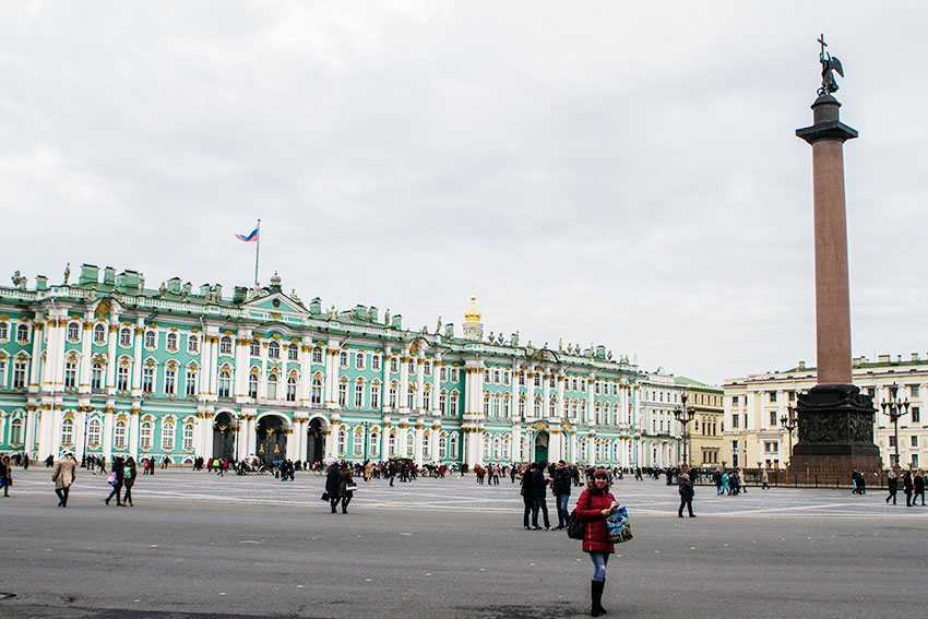 Александрийский столп в Санкт-Петербурге