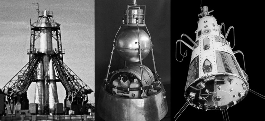 Запущен КА «Спутник-2» с собакой Лайкой на борту