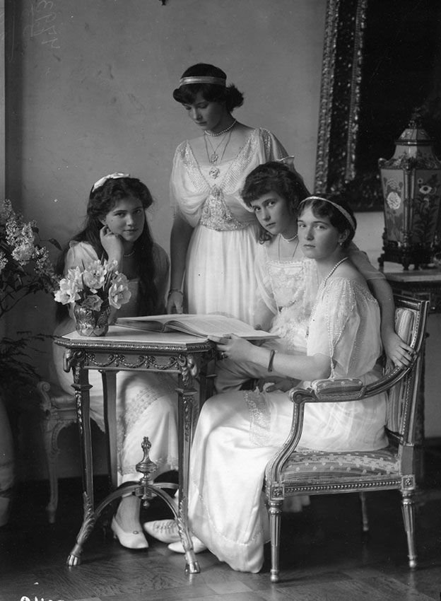 Дочери Николая-II, 1900-е года.