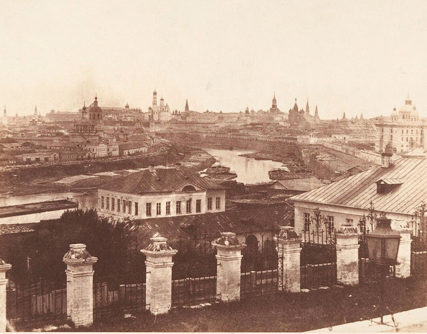 Панорама Москвы, 1852 год.