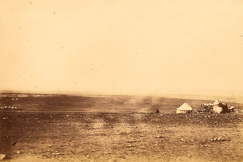 Плато Севастополя, 1855 год.