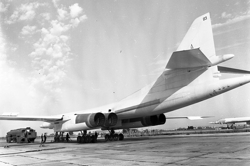 Заправка ТУ-160.