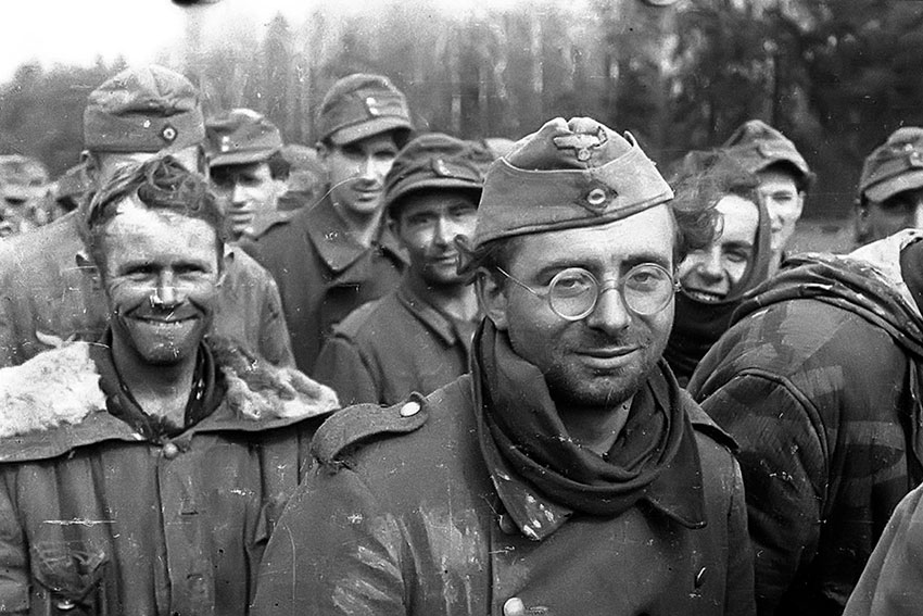 Пленные немцы в Сталинграде, 1947 год.