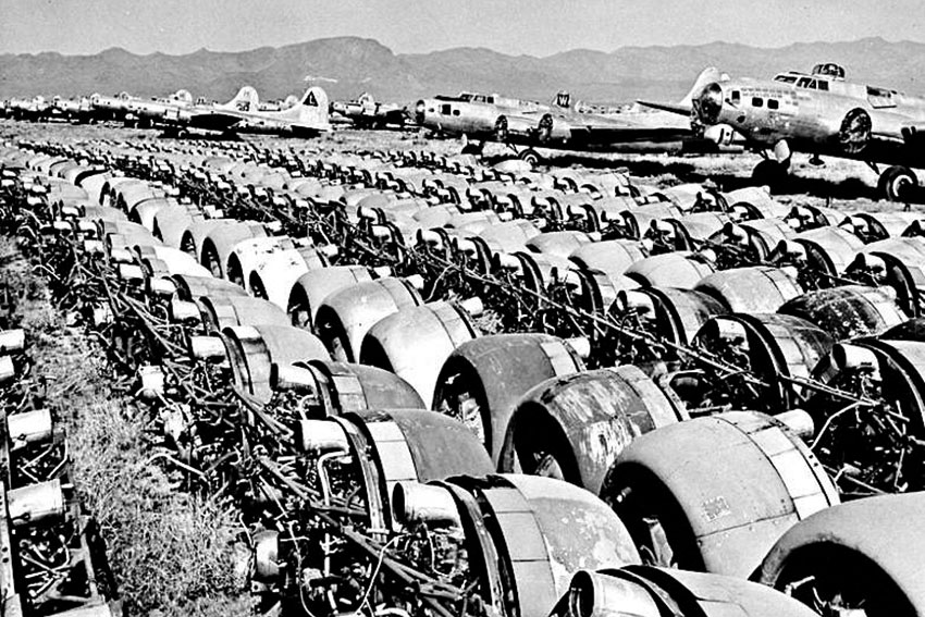 Избыточная военная техника после окончания Второй мировой...