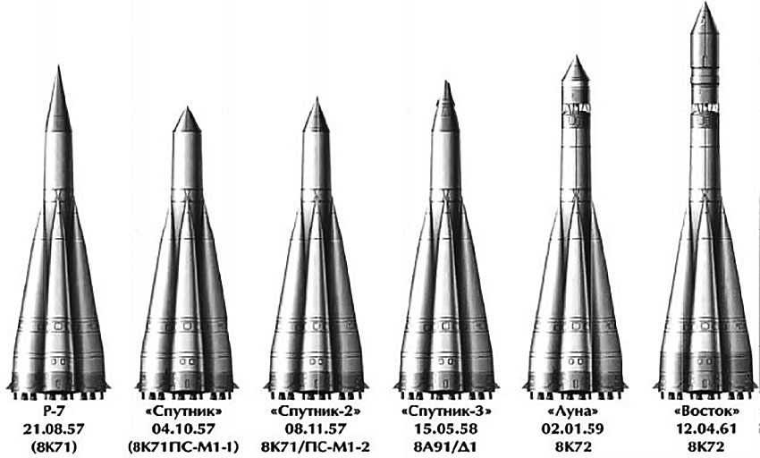 Р-7 и её многочисленные модификации стали главными «рабочими...