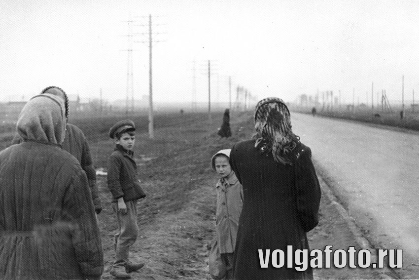 Улица Тракторная, 1959 года ныне проспект Строителя. Фото...
