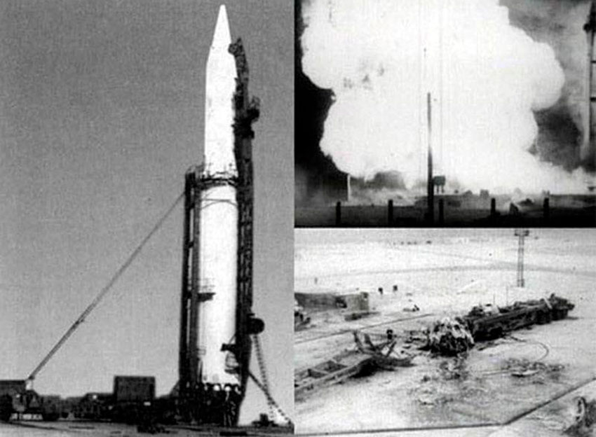 24 октября 1960 год - катастрофа на Байконуре во время испытания...