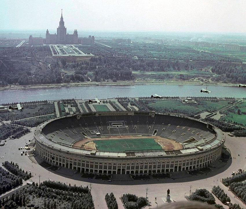 Полёт над Москвой, 1963 год