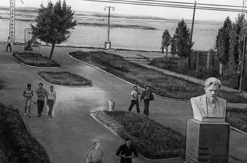 27 ноября 1966 году на месте пересечения ул. Калинина и Ленина...