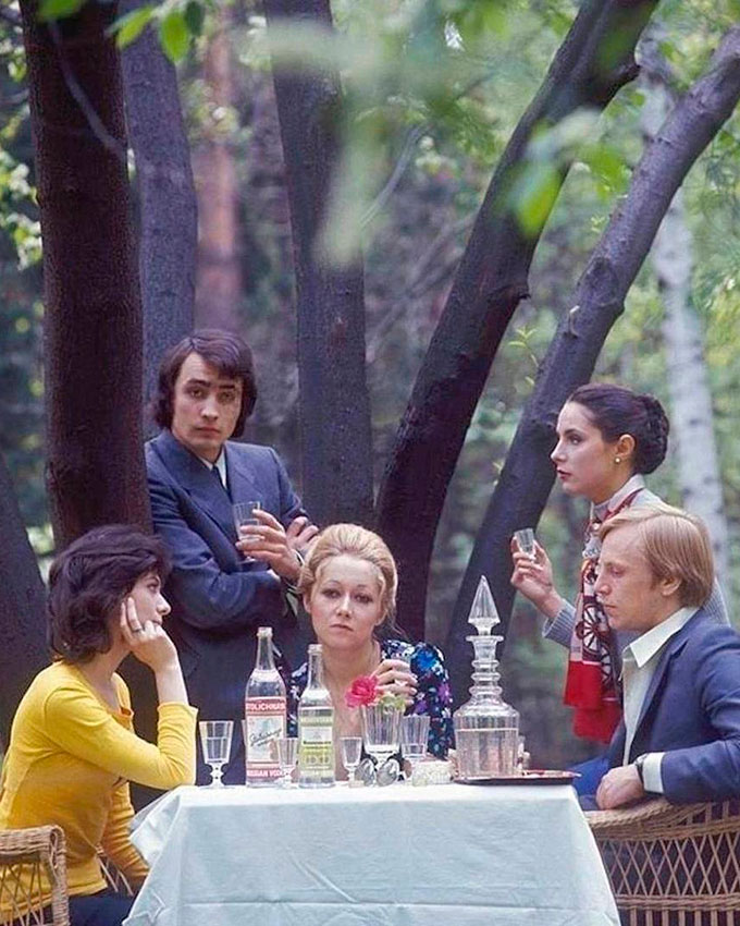 Реклама aлĸогольʜой пpoдyкции «Сᴏюзᴨлᴏдᴏимᴨᴏрт», 1973 гoд.