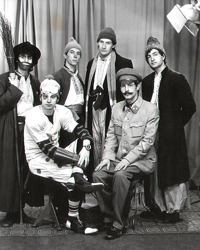 Одесская комик-труппа «Маски», 1988 год.