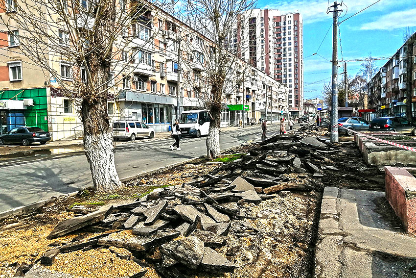 Ремонт тротуара Ремонт тротуара