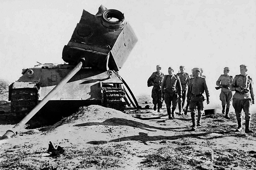 «Пантера» Pz.Kpfw. V Ausf. D (№ 322) 51-й танковый батальон Панцер-Гренадерское...