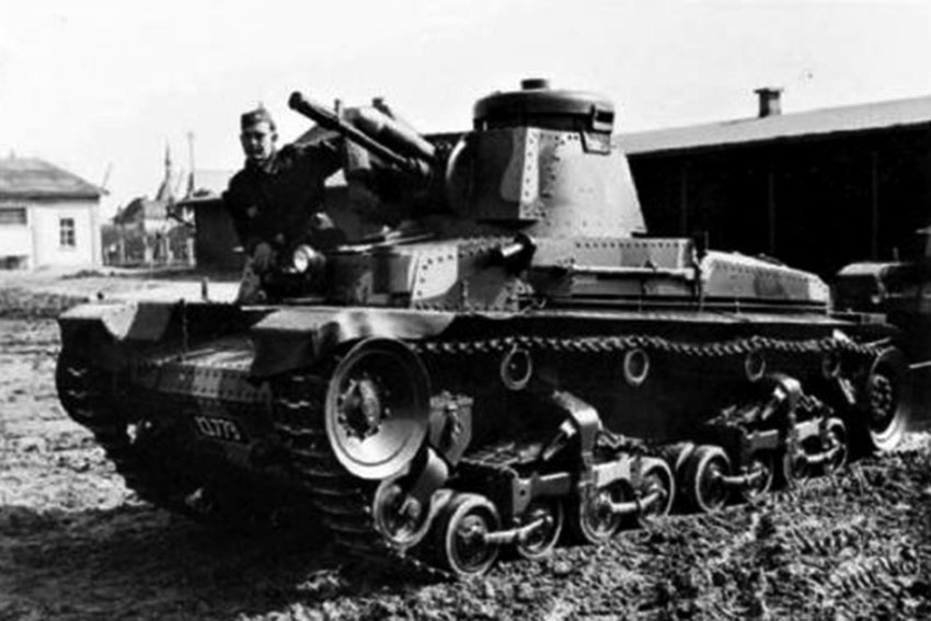 Чешский танк LT vz.35, 1936 год.