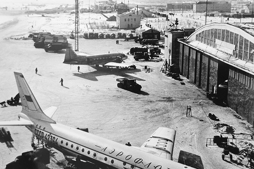 Ту-104А СССР-42364 Хабаровск, 1961 год