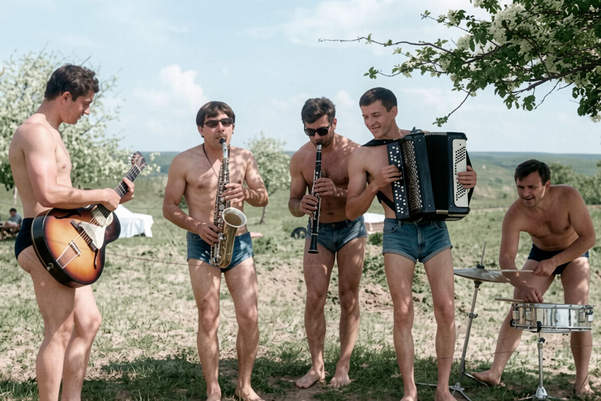 Отдых на природе - 1960 год