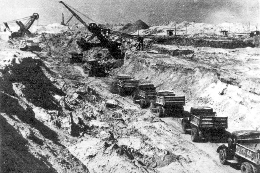 <b>В феврале 1948 году</b> началось строительство Волго‑Донского...