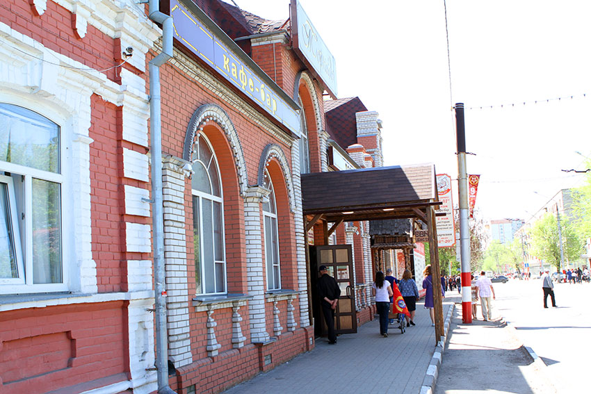 В "Торнадо" кулинария