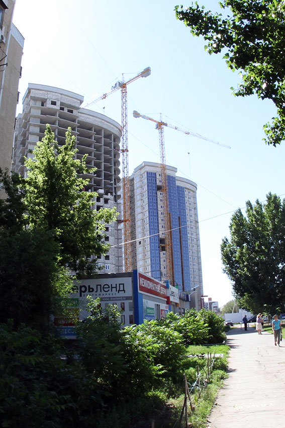 Прыжок с башенного крана